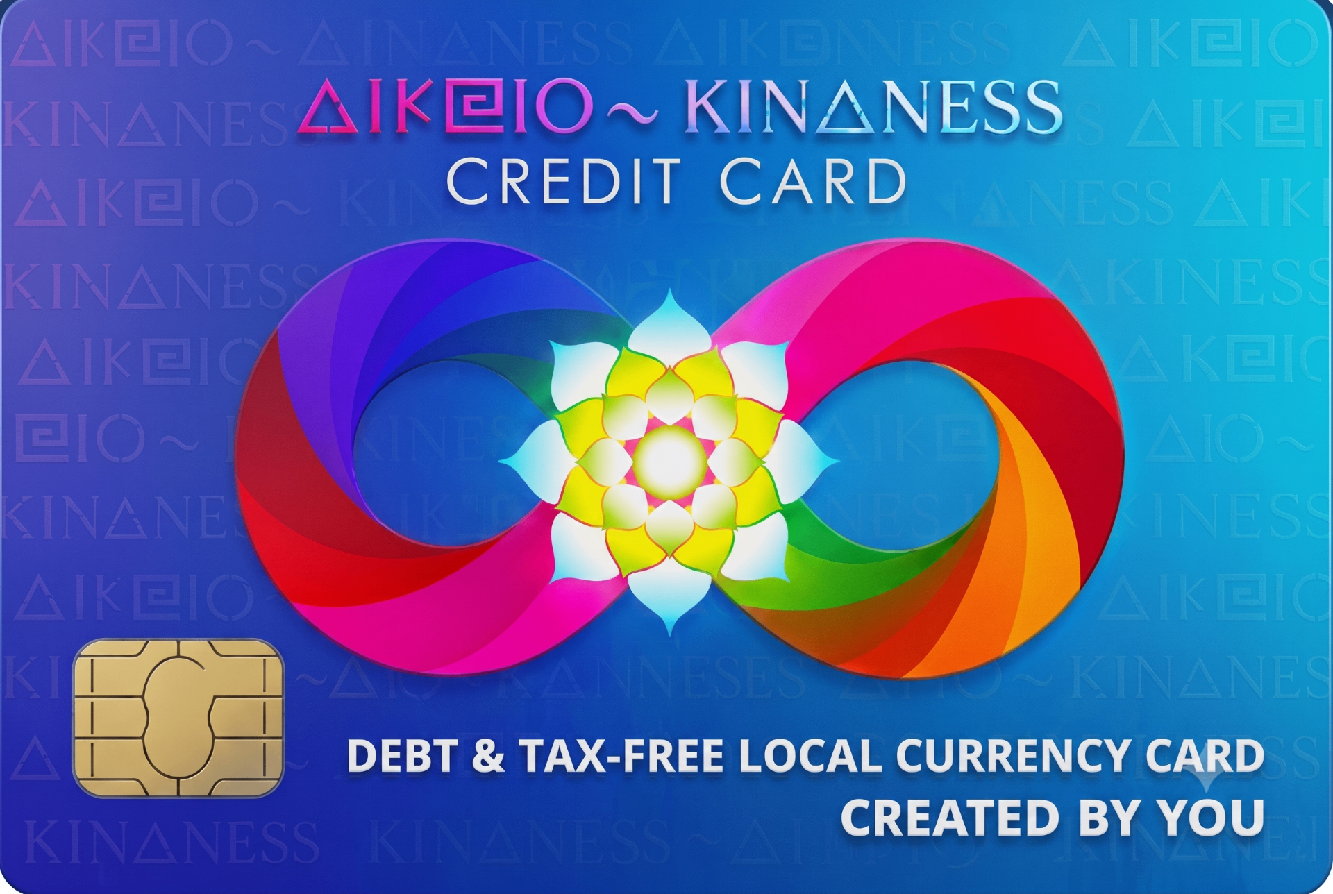 Kindness Credits card front